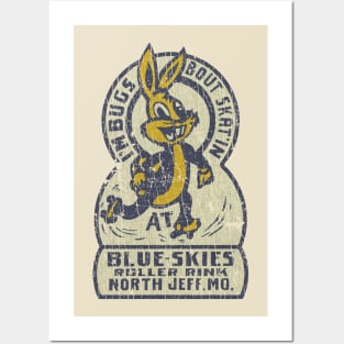 Blue Skies Roller Rink Posters and Art